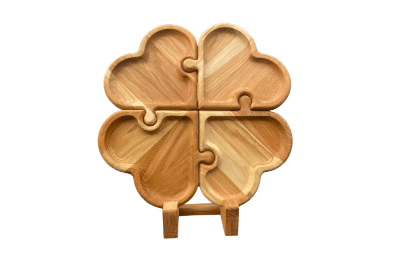Tammest südametega puzzle kandik