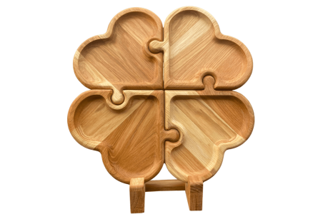 Tammest südametega puzzle kandik