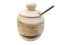 Birch salt container