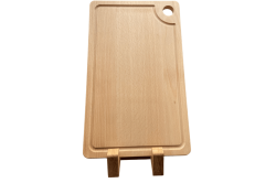 Long beech cutting board