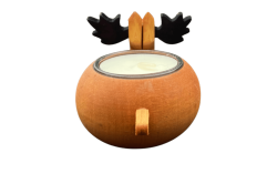 Moose candle holder