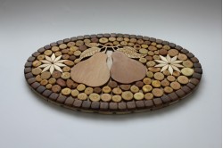Trivet with pears 18,5 x 30,5 cm